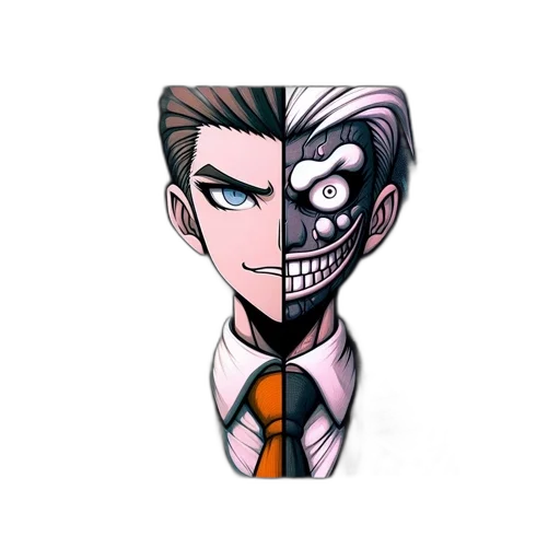 mask, face, cartoon, comic book art transparent PNG cut-out