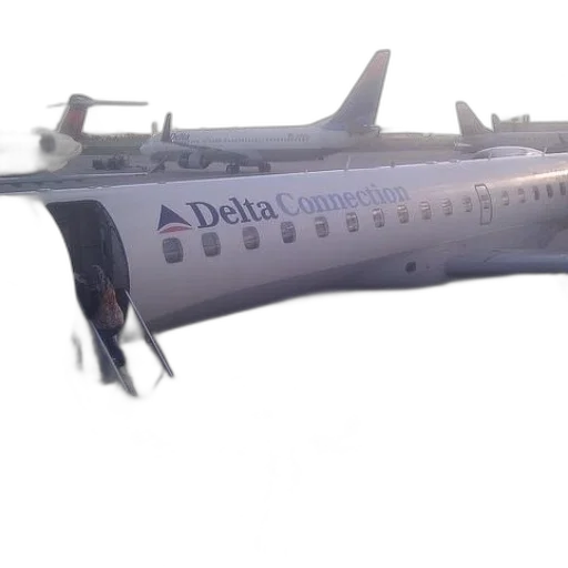 3d render, delta, connection, airplane transparent PNG cut-out