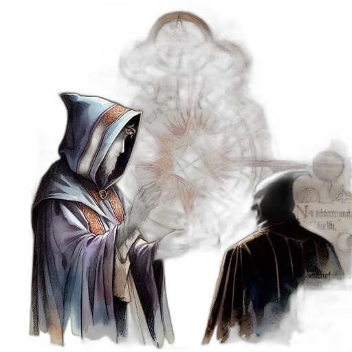 mask, concept art, fantasy art, comic book art transparent PNG cut-out