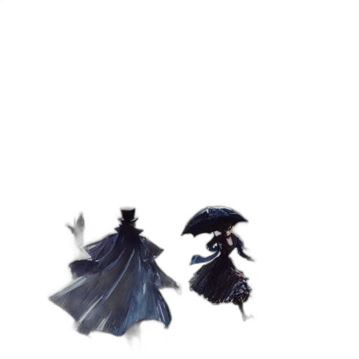 umbrella, dress, hat, crown transparent PNG cut-out