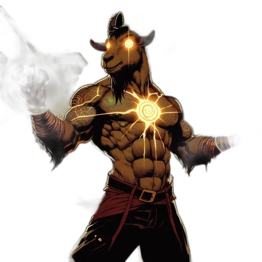 mask, staff, comic book art, concept art transparent PNG cut-out