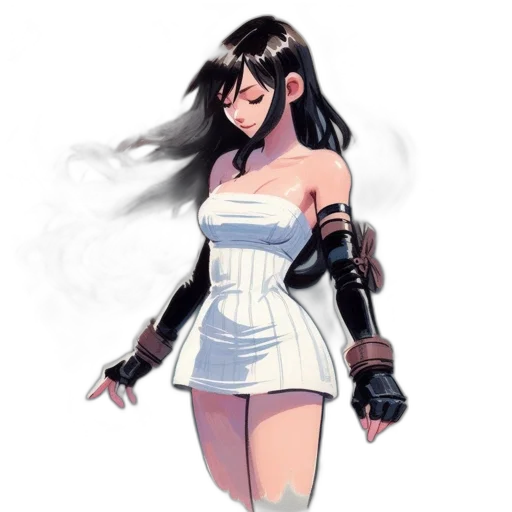 dress, robot, weapon, concept art transparent PNG cut-out