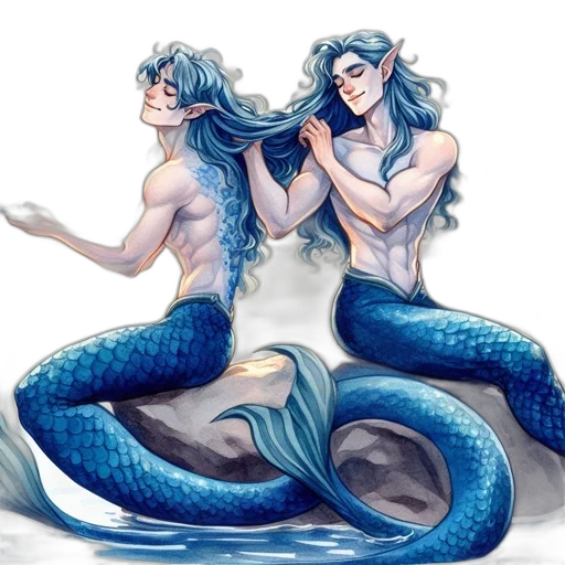 fantasy art, concept art, watercolor, pixel art transparent PNG cut-out