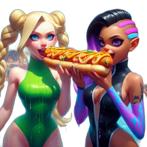 food, comic book art, concept art, fantasy art transparent PNG cut-out