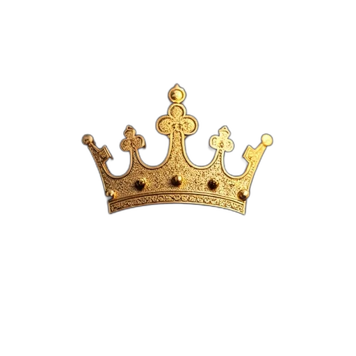 crown, jewelry, hat, staff transparent PNG cut-out