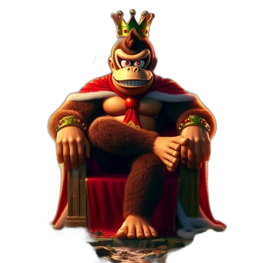 crown, animal, staff, furniture transparent PNG cut-out