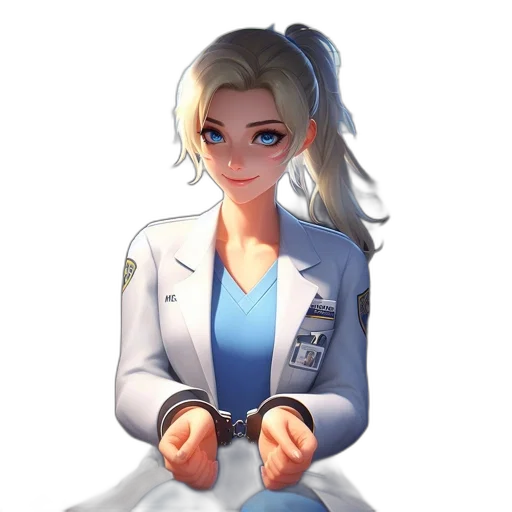 staff, face, robot, jacket transparent PNG cut-out
