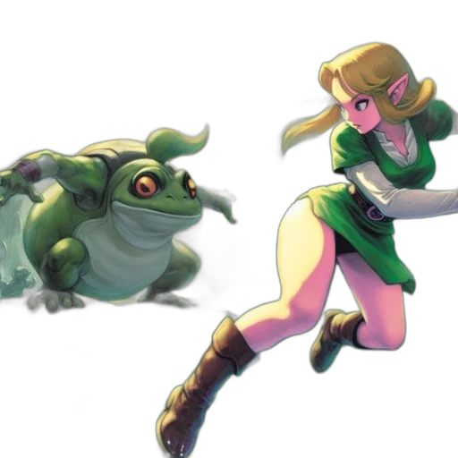 creature, weapon, sword, staff transparent PNG cut-out