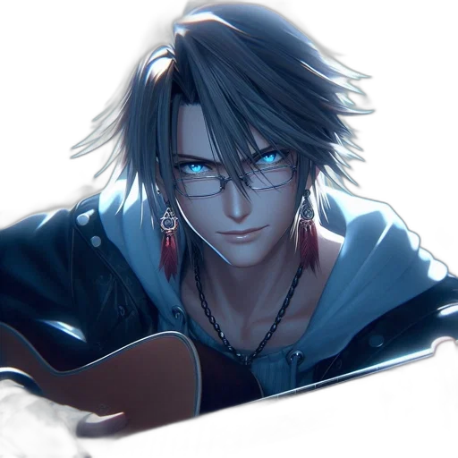jacket, face, weapon, concept art transparent PNG cut-out