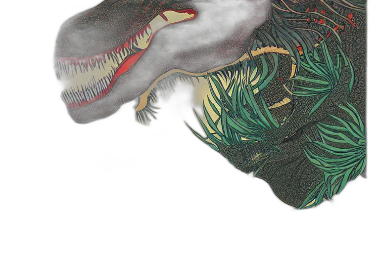dragon, creature, animal, 3d render transparent PNG cut-out