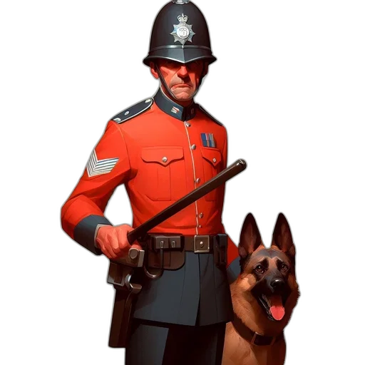 staff, weapon, animal, hat transparent PNG cut-out