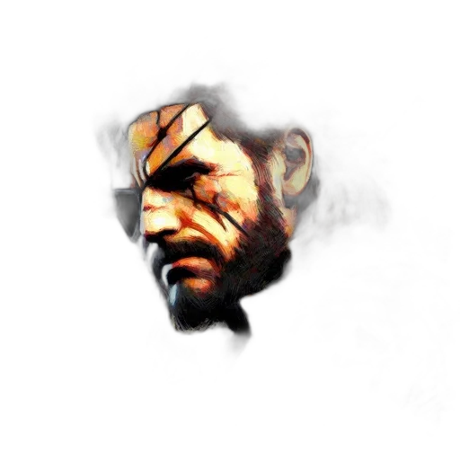 face, mask, weapon, dragon transparent PNG cut-out