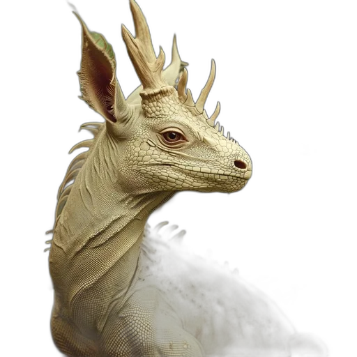 dragon, creature, animal, mask transparent PNG cut-out