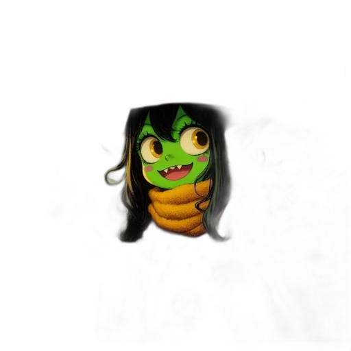 creature, mask, animal, face transparent PNG cut-out
