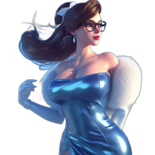 dress, concept art, fantasy art, comic book art transparent PNG cut-out