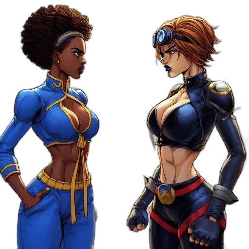 concept art, comic book art, pixel art, anime transparent PNG cut-out