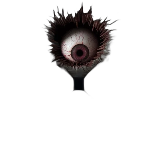 mask, staff, hair, umbrella transparent PNG cut-out