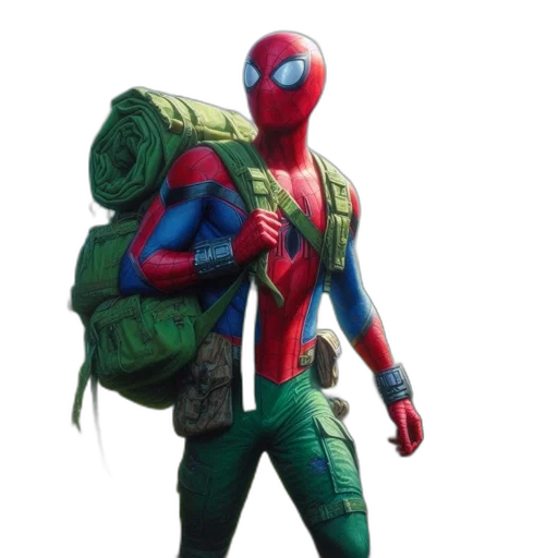 jacket, animal, concept art, 3d render transparent PNG cut-out