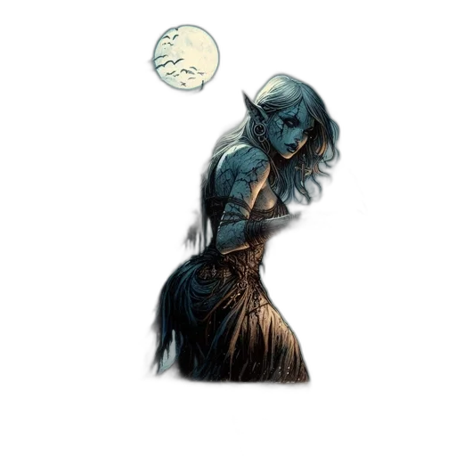 mask, dress, creature, comic book art transparent PNG cut-out