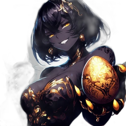 crown, mask, weapon, staff transparent PNG cut-out