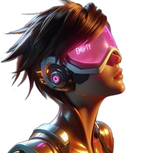 robot, mask, face, cyberpunk transparent PNG cut-out