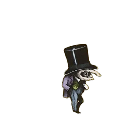 hat, staff, mask, robot transparent PNG cut-out