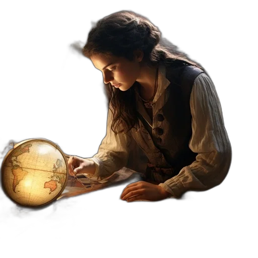 staff, fantasy art, concept art, photorealistic transparent PNG cut-out