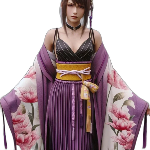 dress, concept art, 3d render, fantasy art transparent PNG cut-out