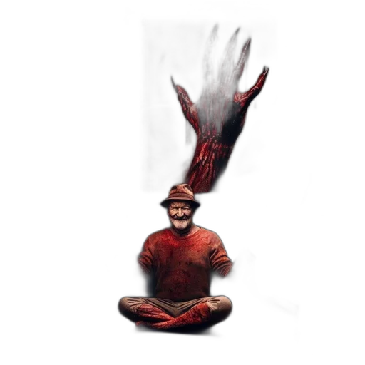 hat, creature, staff, mask transparent PNG cut-out
