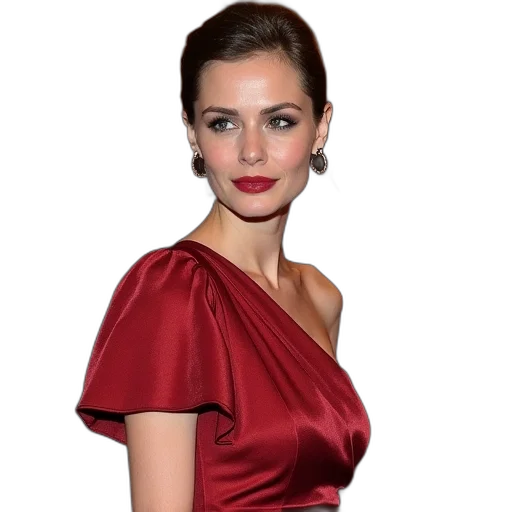 dress, jewelry, face, crown transparent PNG cut-out