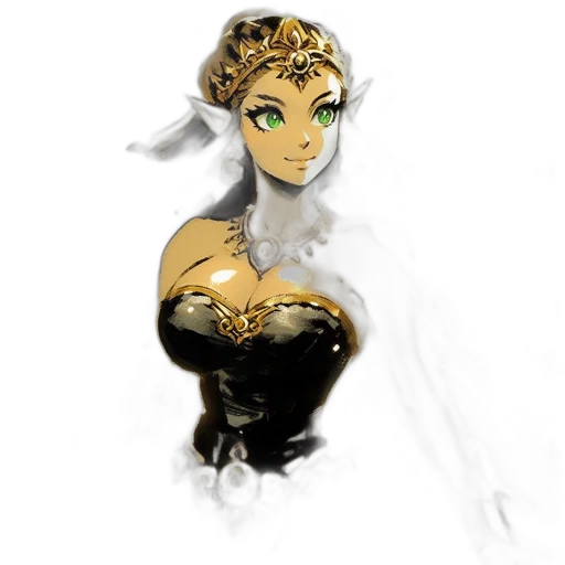 crown, jewelry, mask, dress transparent PNG cut-out