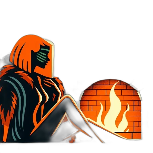 comic book art, concept art, pixel art, 3d render transparent PNG cut-out