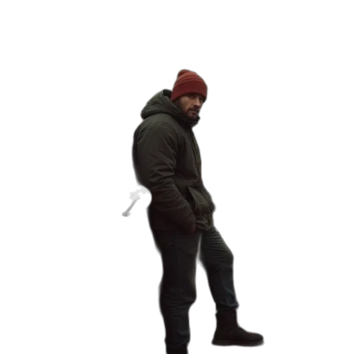 jacket, weapon, staff, sword transparent PNG cut-out