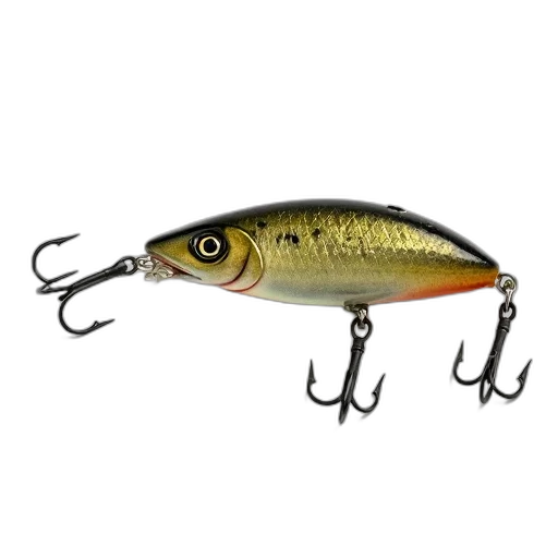 realistic, fishing, lure, shiny transparent PNG cut-out