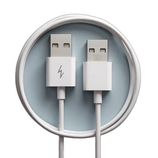 charging, cable, iphones, ipads transparent PNG cut-out