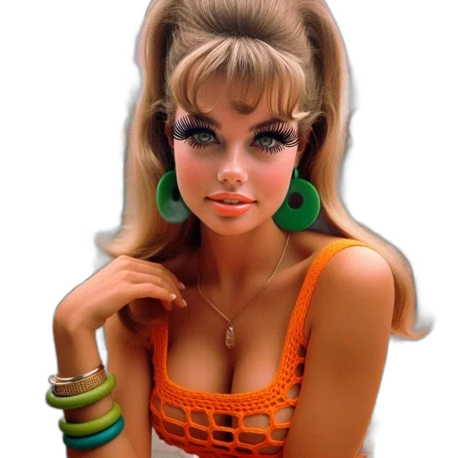 jewelry, dress, mask, face transparent PNG cut-out