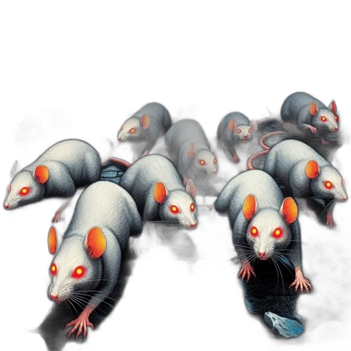 creature, concept art, watercolor, fantasy art transparent PNG cut-out