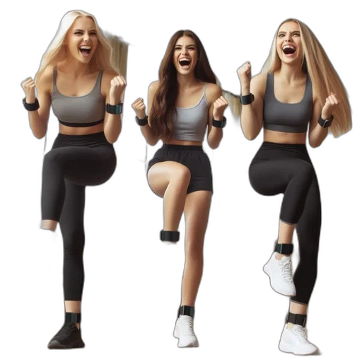 concept art, 3d render, three, women transparent PNG cut-out