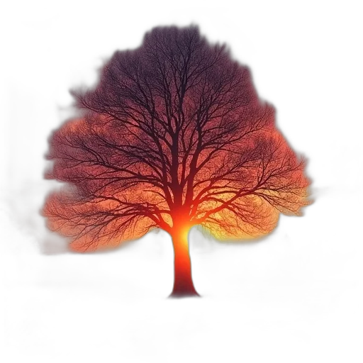 tree, hair, crown, staff transparent PNG cut-out