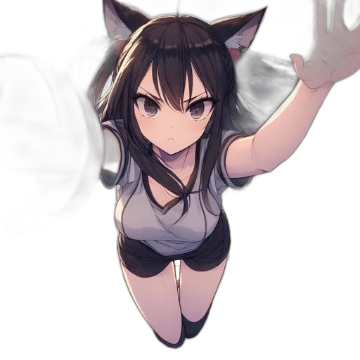 staff, creature, animal, dress transparent PNG cut-out