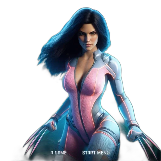 concept art, comic book art, 3d render, fantasy art transparent PNG cut-out