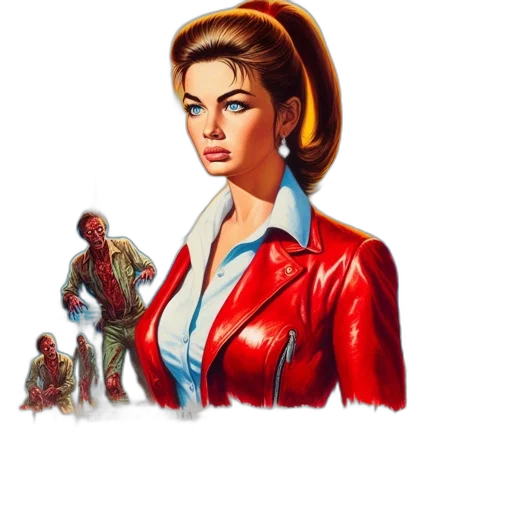 jacket, staff, robot, face transparent PNG cut-out