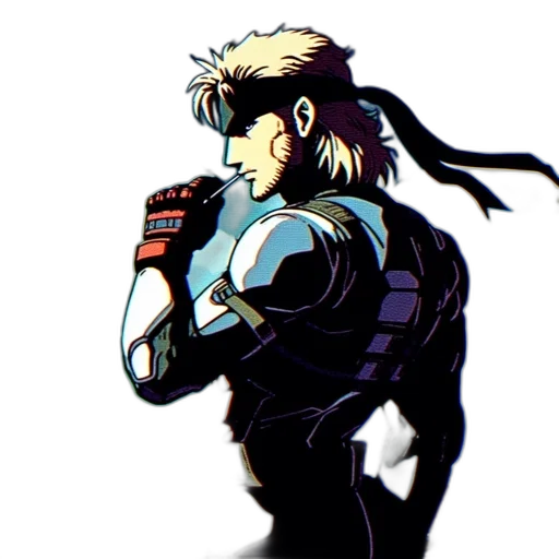 jacket, weapon, robot, cyberpunk transparent PNG cut-out