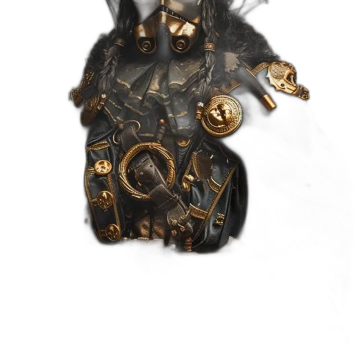 jewelry, mask, crown, staff transparent PNG cut-out