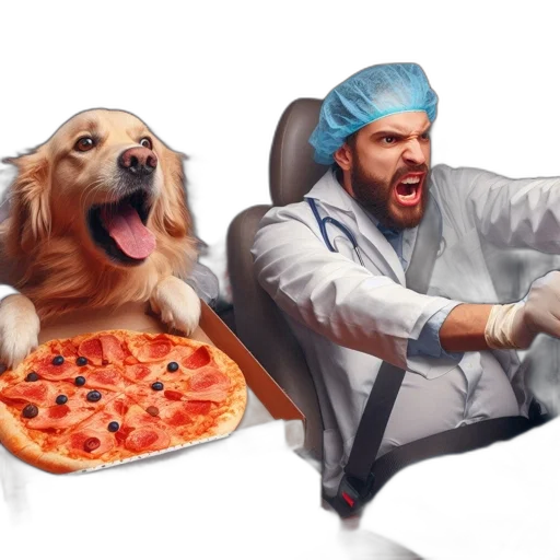 food, animal, concept art, watercolor transparent PNG cut-out