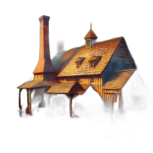 building, furniture, concept art, watercolor transparent PNG cut-out