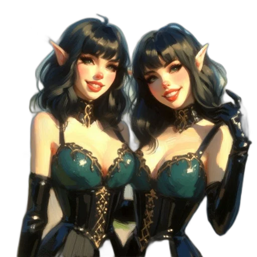 fantasy art, concept art, 3d render, pixel art transparent PNG cut-out