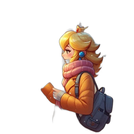 staff, jacket, hat, crown transparent PNG cut-out