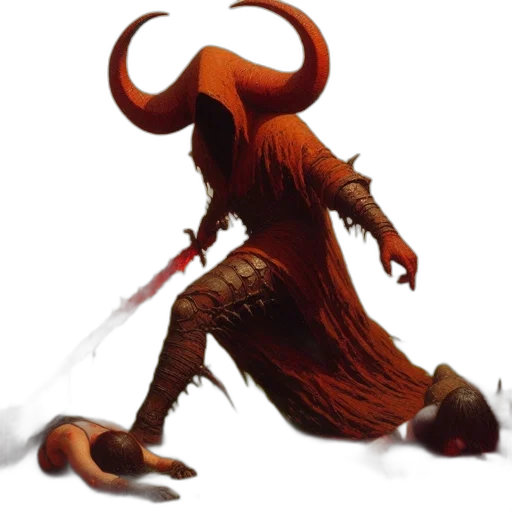 staff, creature, animal, concept art transparent PNG cut-out