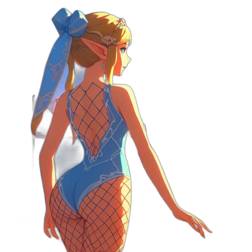 dress, concept art, pixel art, 3d render transparent PNG cut-out
